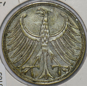 Germany 1951 D 5 Mark 195169 combine shipping