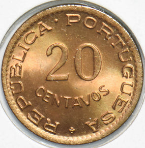 Angola 1948 20 Centavos Elephant animal Horse Portuguese Colony 293272 combine s