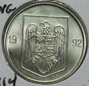 Romania 1992 5 Lei BU 195961 combine shipping