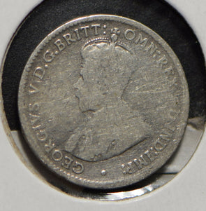 Australia 1914 3 Pence Kangaroo animal Emu  901232 combine shipping