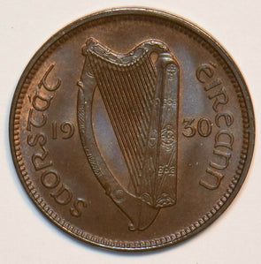 Ireland 1930 Farthing Woodcock animal 296880 combine shipping