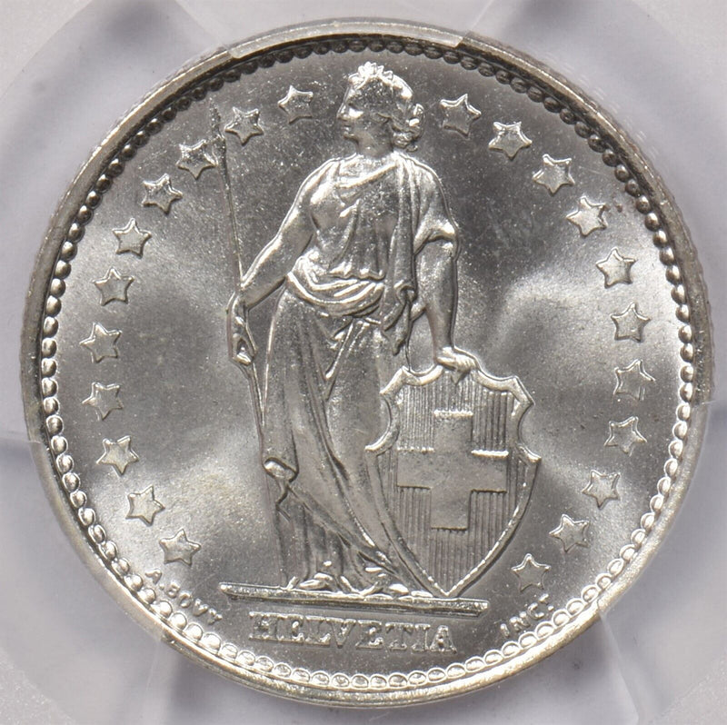 Switzerland 1966 B Franc PCGS MS 66 PI0209 combine shipping