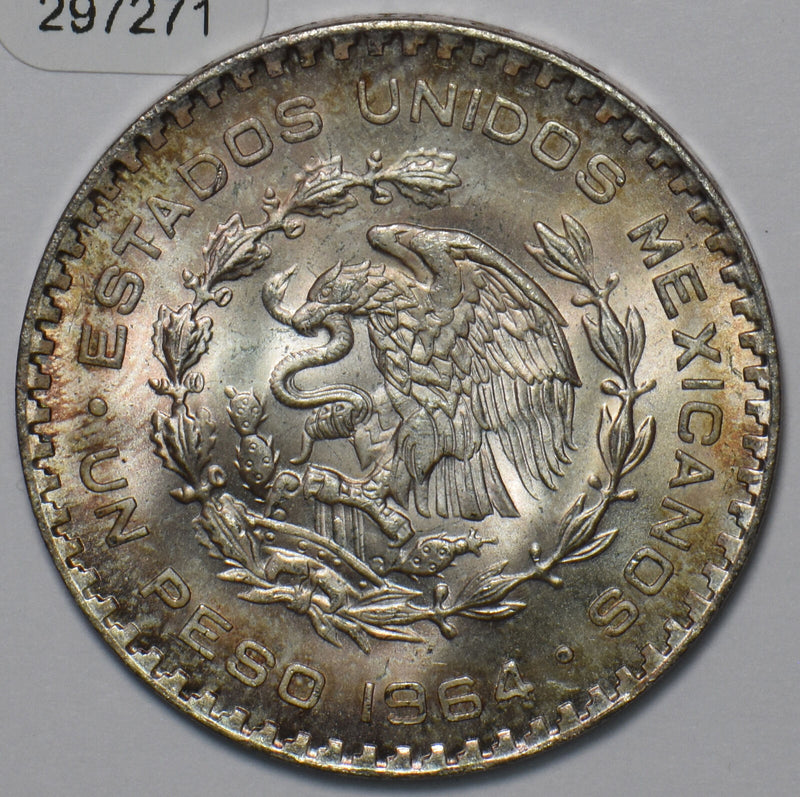 Mexico 1964 Peso Eagle animal 297271 combine shipping