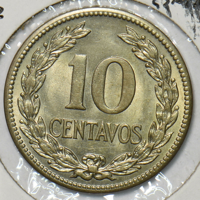 El Salvador 1952 10 Centavos 296996 combine shipping