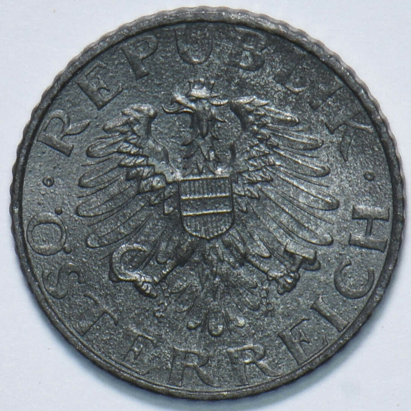 Austria 1964 5 Groschen Eagle animal 293353 combine shipping