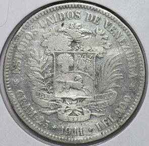 Venezuela 1911 5 Bolivares Horse animal 293982 combine shipping