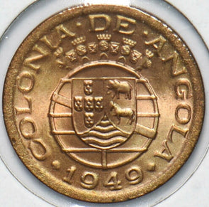 Angola 1949 10 Centavos Elephant animal Horse Portuguese Colony 293269 combine s