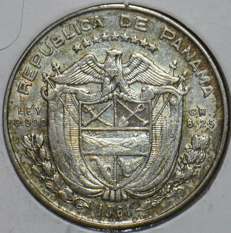 Panama 1961 1/4 Balboa 195125 combine shipping