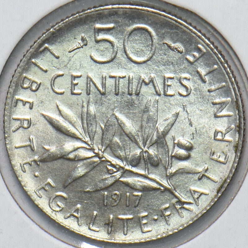 France 1917 50 Centimes 293936 combine shipping