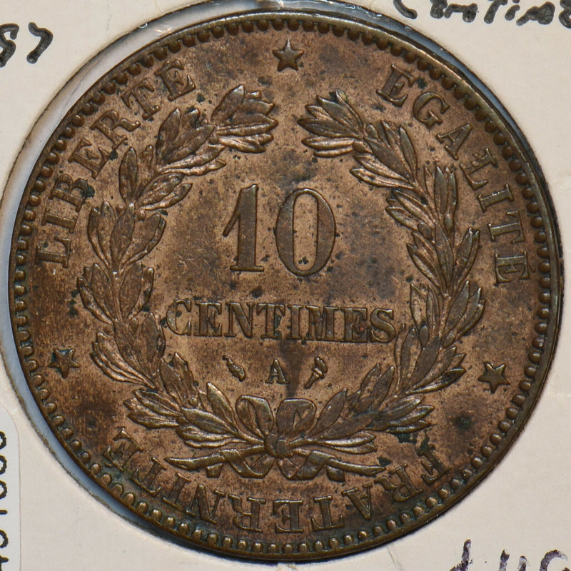 France 1897 A 10 Centimes 491089 combine shipping