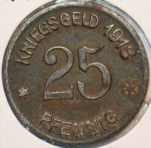 Germany 1918 25 Pfennig Notgeld 296458 combine shipping
