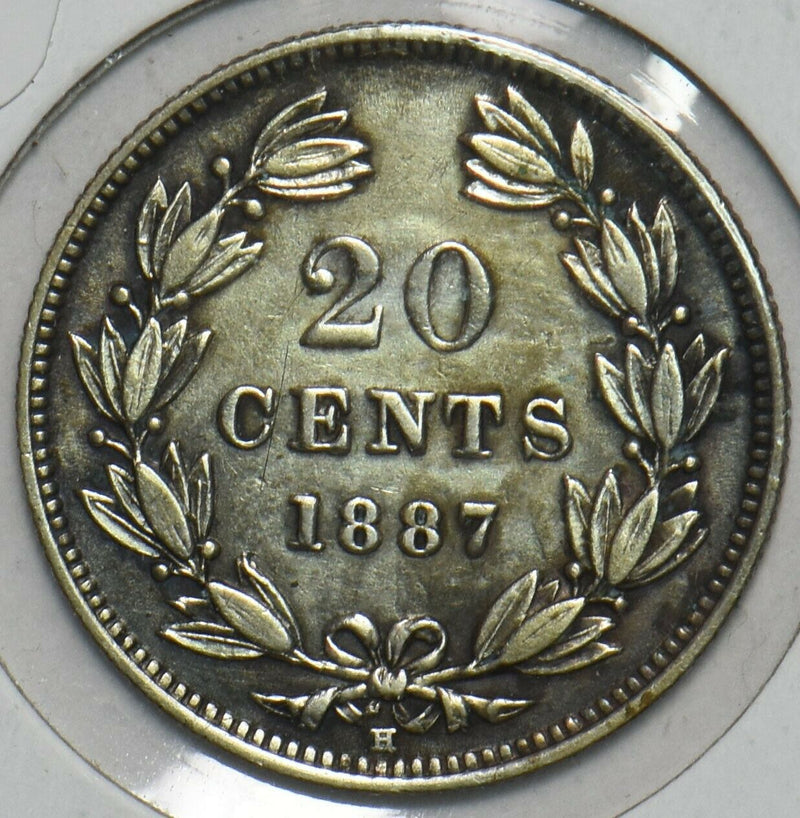 Nicaragua 1887 20 Centavos 296835 combine shipping