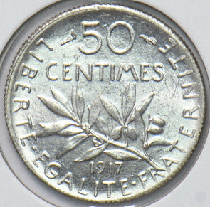 France 1917 50 Centimes 293935 combine shipping