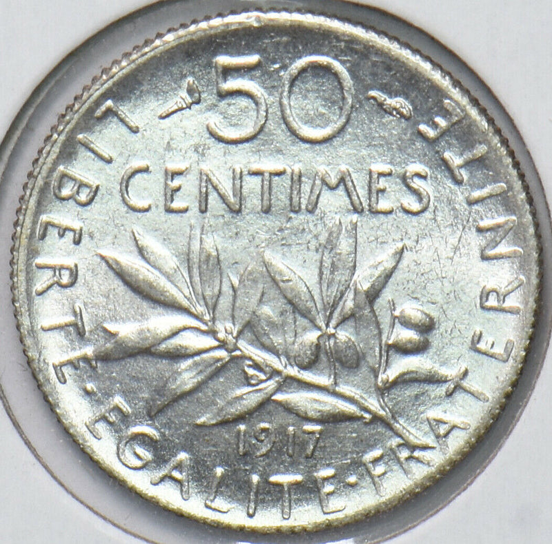 France 1917 50 Centimes 293935 combine shipping