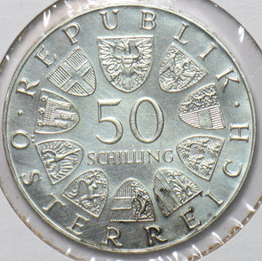 Austria 1972 50 schilling 293670 combine shipping