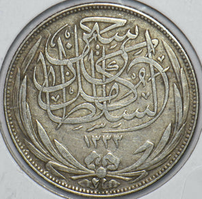 Egypt 1917 AH 1335 5 Piastres 296358 combine shipping