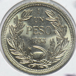 Chile 1933 Peso Vulture animal 293307 combine shipping