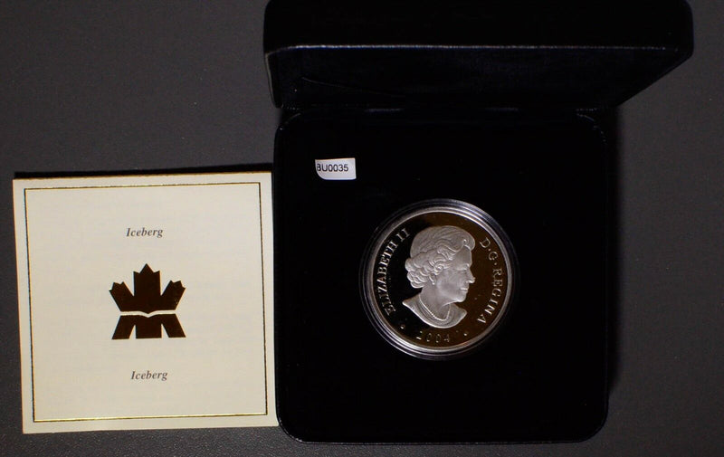 Canada 2004 20 Dollar 2004 Canada Natural Wonders -Iceberg - Hologram 99.99% S