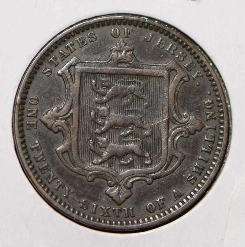 Jersey 1866 1/26 Shilling  291941 combine shipping
