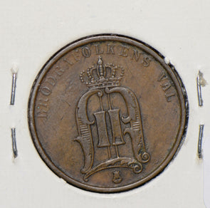 Sweden 1877 Y-15a 2 Ore  290611 combine shipping