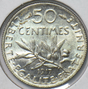 France 1917 50 Centimes 293962 combine shipping