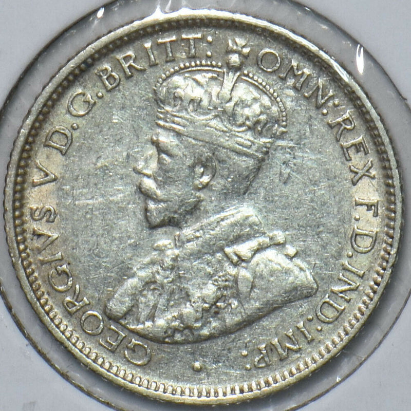 Australia 1926 6 Pence Kangaroo animal Emu 296414 combine shipping