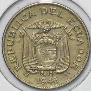 Ecuador 1946 5 Centavos 195196 combine shipping