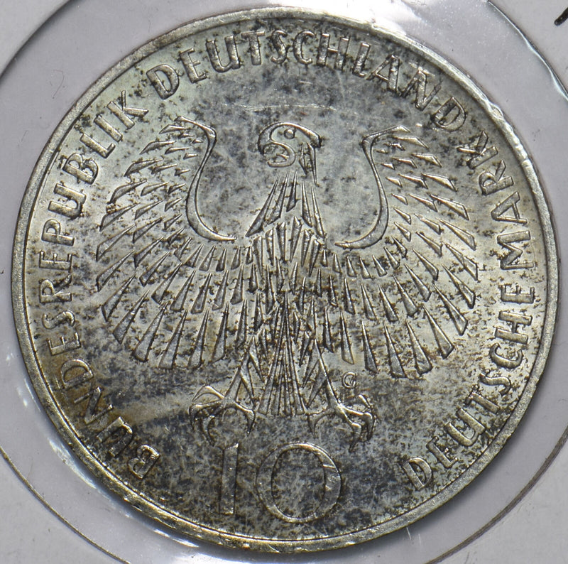 Germany 1972 G 10 Mark Eagle animal Olympic Games 1972 in Munich 195152 combine