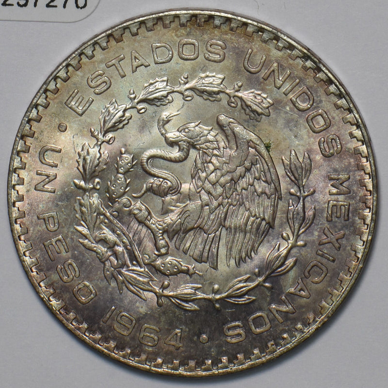 Mexico 1964 Peso Eagle animal 297270 combine shipping