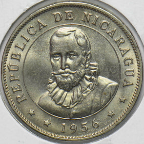 Nicaragua 1956 50 Centavos 192292 combine shipping