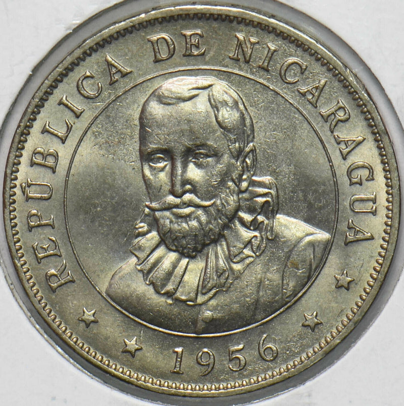 Nicaragua 1956 50 Centavos 192292 combine shipping