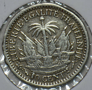 Haiti 1894 10 Centimes 297245 combine shipping