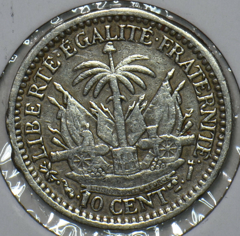 Haiti 1894 10 Centimes 297245 combine shipping