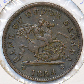 Canada 1854 Penny Horse animal Dragon Canadian provinces 296405 combine shipping