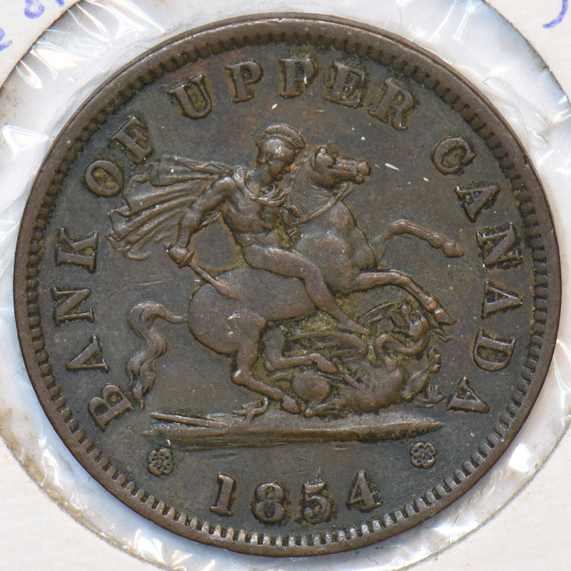 Canada 1854 Penny Horse animal Dragon Canadian provinces 296405 combine shipping