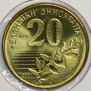 Greece 2000 20 Drachmai 151792 combine shipping