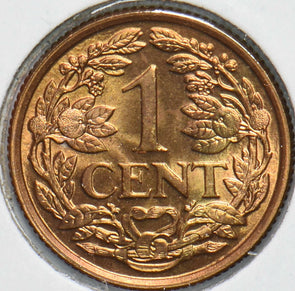 Netherlands Antilles 1959 Cent Lion animal 192294 combine shipping