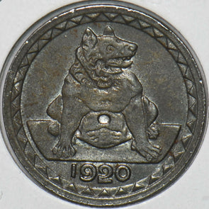 Germany 1920 25 Pfennig City of Aachen 296450 combine shipping
