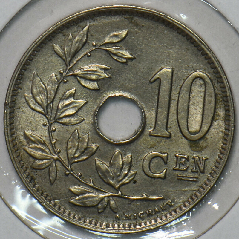 Belgium 1921 10 Centimes 195854 combine shipping