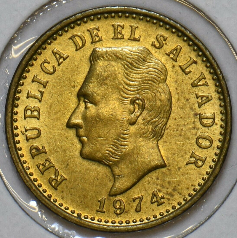 El Salvador 1974 2 Centavos 152097 combine shipping
