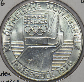 Austria 1976 100 Schilling BU 1976 Olympics, Innsbruck 296377 combine shipping