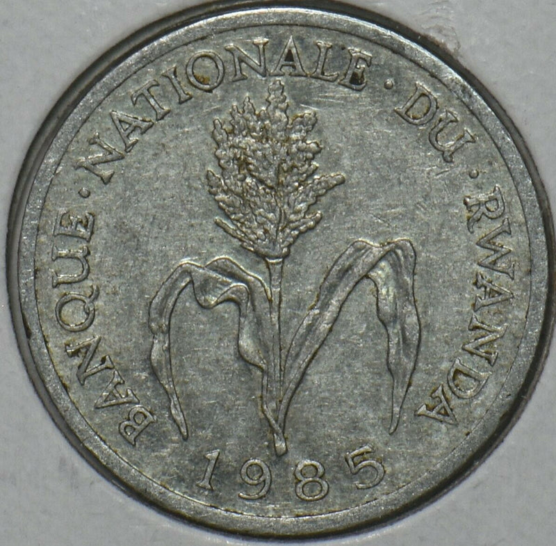 Rwanda 1985 Franc 152055 combine shipping