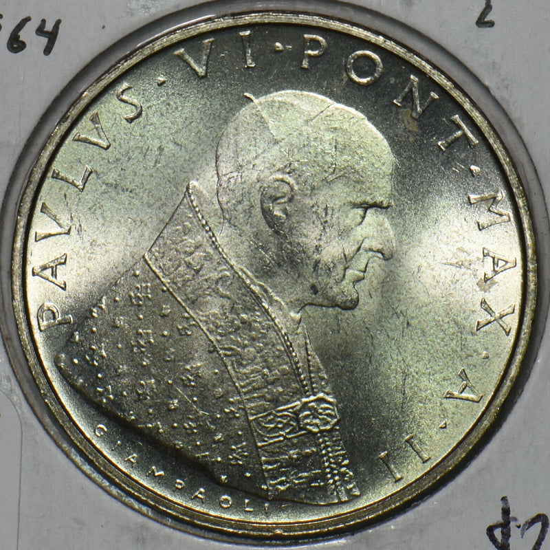 Vatican 1964 500 Lira 491238 combine shipping