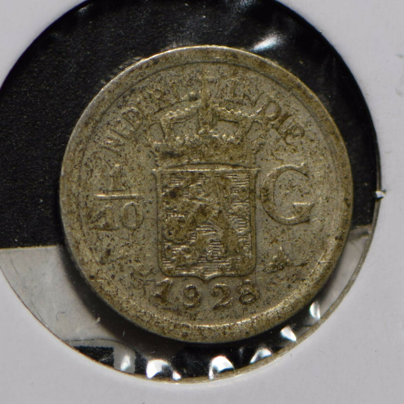 Netherlands East Indies 1928 1/10 Gulden  901201 combine shipping