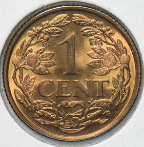 Netherlands Antilles 1967 Cent Lion animal 192312 combine shipping