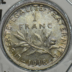 France 1918 Franc 151816 combine shipping