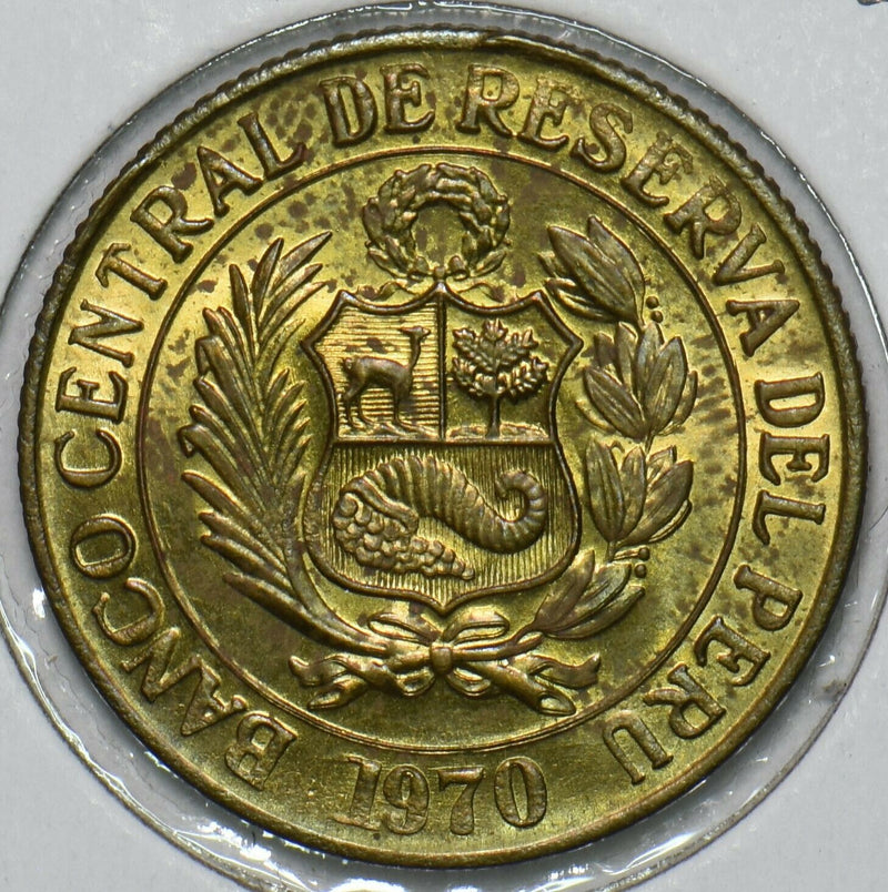 Peru 1970 1/2 Sol Llama animal 196576 combine shipping