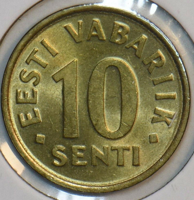 Estonia 2002 10 Senti Lion animal 152104 combine shipping