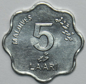 Maldives 1984 AH 1404 5 Laari Bonito Fish animal 152417 combine shipping