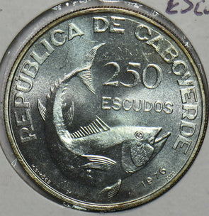 Cape Verde 1976 250 Escudos Fish animal Independence 296862 combine shipping